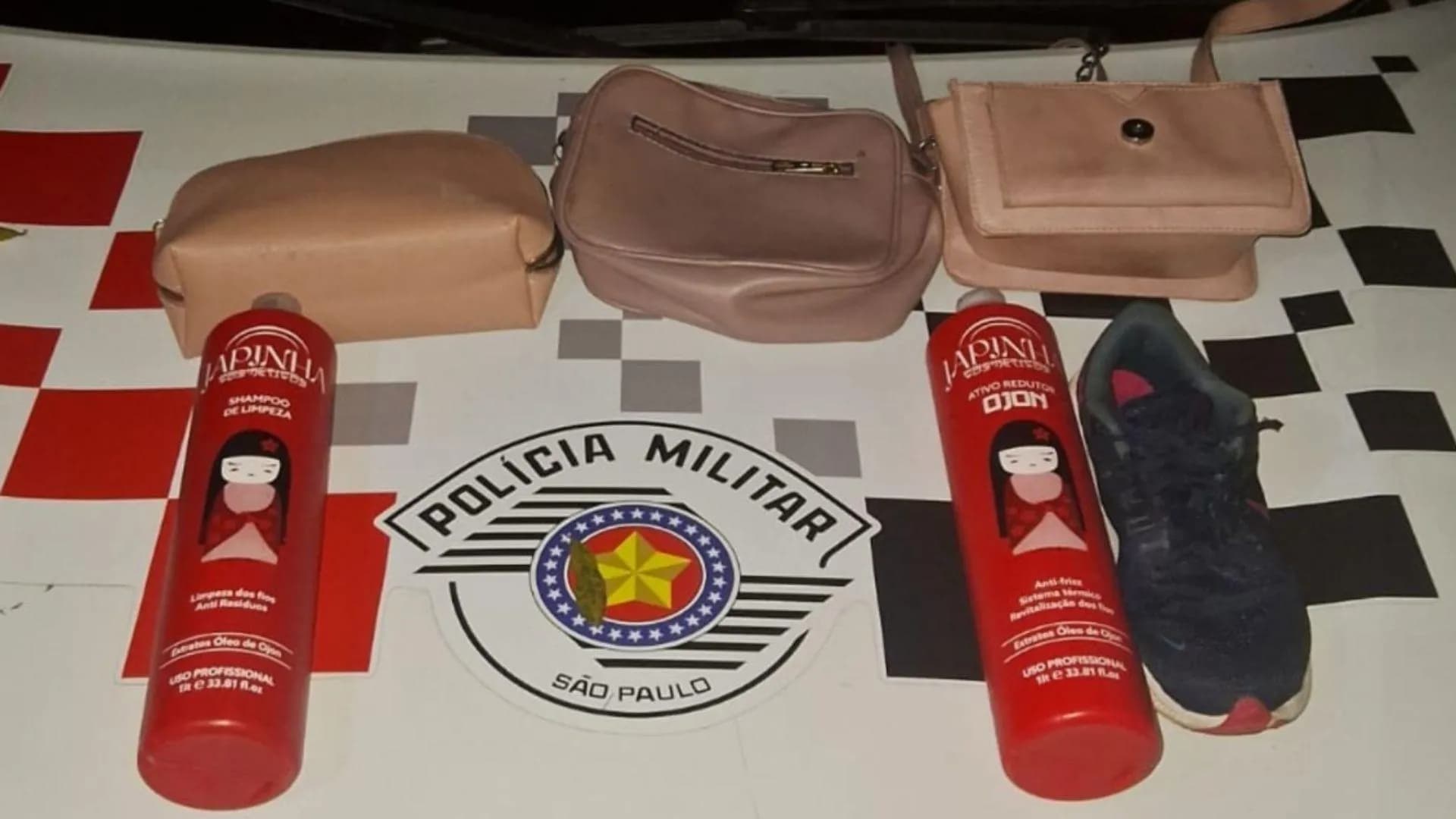 PM RECUPERA OBJETOS FURTADOS E DETÉM DOIS SUSPEITOS EM PRESIDENTE EPITÁCIO