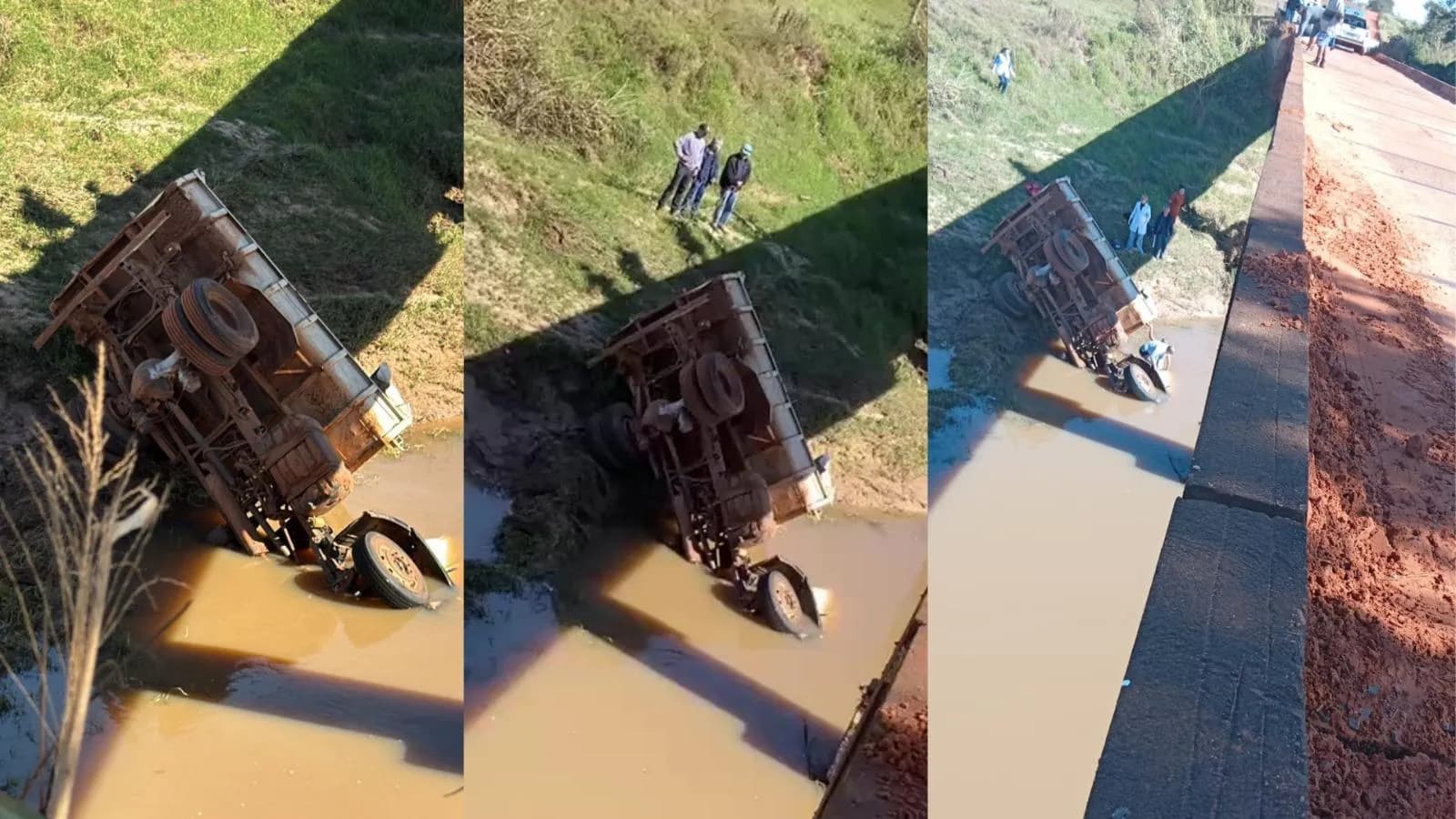 Laudo necroscópico aponta que morte de motorista de caminhão que caiu de ponte em rio foi causada por afogamento