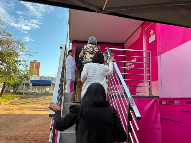 CARRETA DA MAMOGRAFIA CONCLUI ATENDIMENTOS EM PRUDENTE COM 756 MULHERES ATENDIDAS